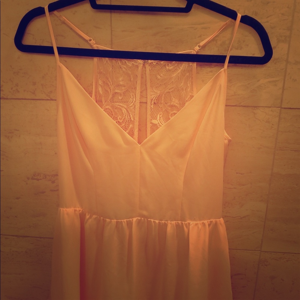 Pink formal dress